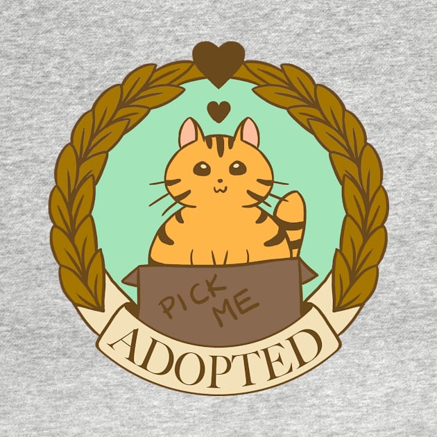 Adopted Cat by aimeekitty